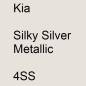 Preview: Kia, Silky Silver Metallic, 4SS.